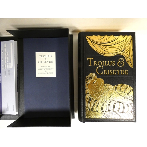 257 - FOLIO SOCIETY.  Troilus & Criseyde by Geoffrey Chaucer. Ltd. ed. 152/1250. Wood eng. i... 