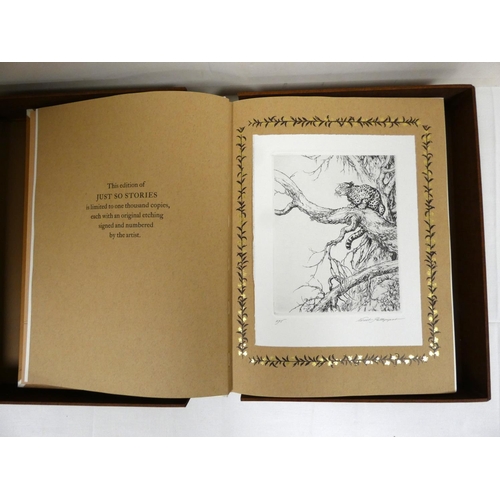 260 - FOLIO SOCIETY.  Rudyard Kipling, Just So Stories.  Ltd. ed. 1000 with pencil signed & numbered o... 