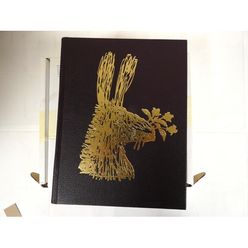 262 - FOLIO SOCIETY.  Apuleius, the Golden Ass.  Ltd. ed. 123/1000, signed by the artist Qu... 