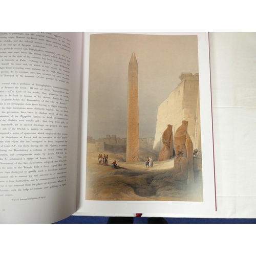 264 - FOLIO SOCIETY.  David Roberts, The Holy Land, Syria, Idumea and Arabia & Egypt and Nubia.  2 vol... 