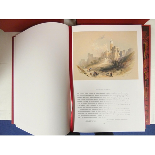 264 - FOLIO SOCIETY.  David Roberts, The Holy Land, Syria, Idumea and Arabia & Egypt and Nubia.  2 vol... 