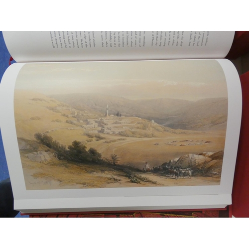 264 - FOLIO SOCIETY.  David Roberts, The Holy Land, Syria, Idumea and Arabia & Egypt and Nubia.  2 vol... 