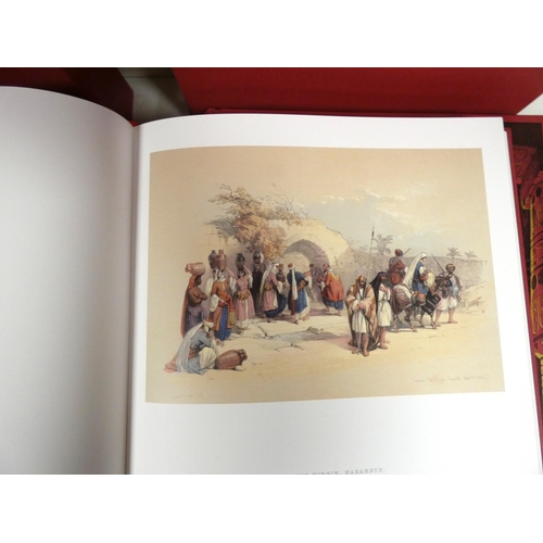 264 - FOLIO SOCIETY.  David Roberts, The Holy Land, Syria, Idumea and Arabia & Egypt and Nubia.  2 vol... 