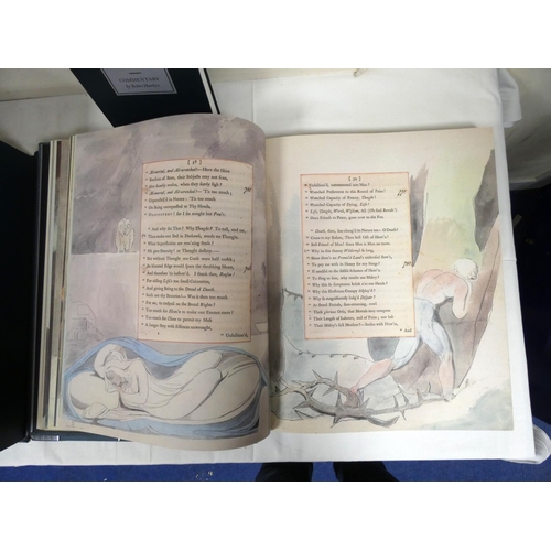 265 - FOLIO SOCIETY.  Night Thoughts Illustrated by William Blake. 2 vols. Ltd. ed. 970/1000. Fine col. fa... 