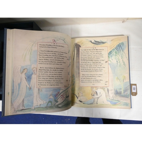 265 - FOLIO SOCIETY.  Night Thoughts Illustrated by William Blake. 2 vols. Ltd. ed. 970/1000. Fine col. fa... 