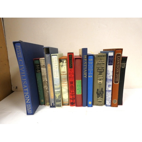 273 - FOLIO SOCIETY.  14 vols. in slip cases.