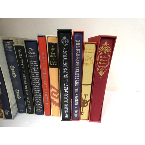 274 - FOLIO SOCIETY.  14 vols. in slip cases.