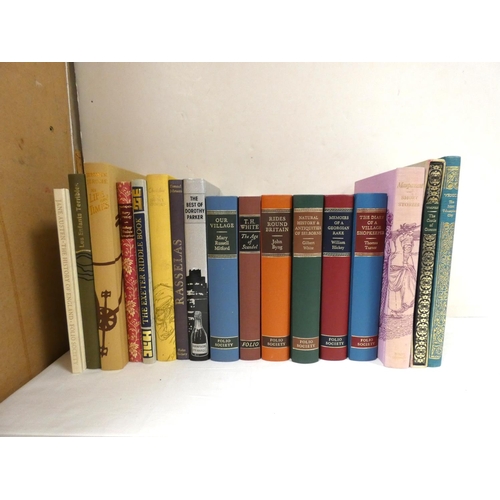 285 - FOLIO SOCIETY.  17 vols., one in slip case.