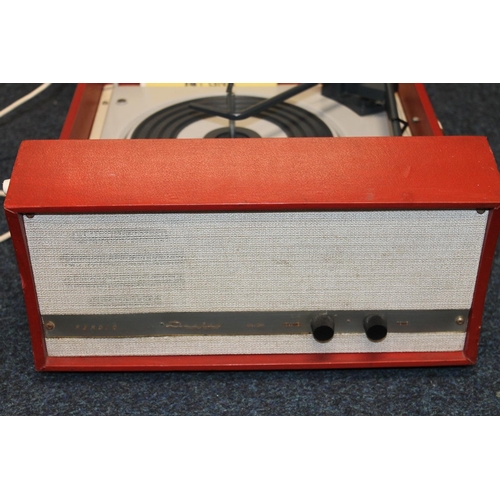 409 - Perdio Deejay cased record player.