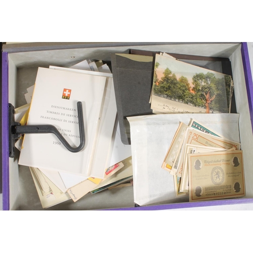 652 - Stamp collection held over three box files, mostly 20th century used material sorted by country into... 