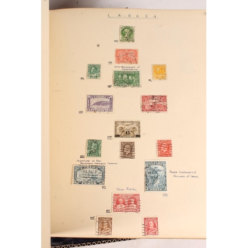 662 - Stamp collection held across six albums to include 19th and 20th century used stamps, GB including Q... 