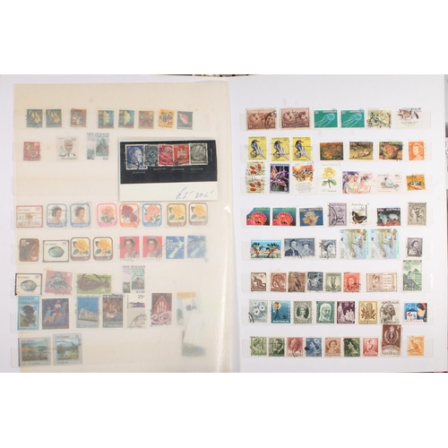 664 - Stamp collection held over 5+ albums and stockbooks, mostly 20th century used world stamps, some min... 