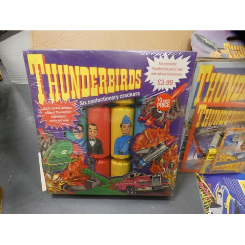 139 - Collection of various boxed Gerry Anderson-themed games and toys to include Thunderbirds, Captain Sc... 