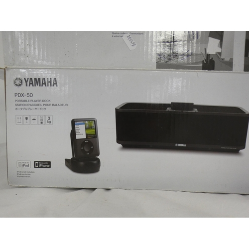 162 - Yamaha PDX-50 portable player dock.