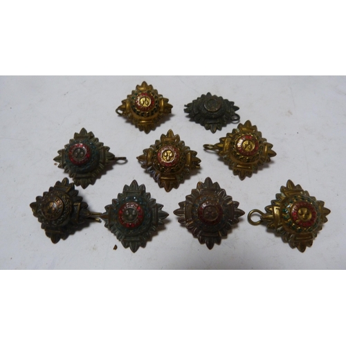 228 - Royal Engineers' cap badges and other military buttons etc.