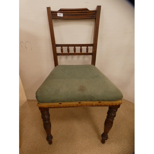 311 - Pair of Edwardian side chairs.  (2)