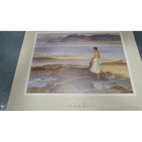 44 - After Sir William Russell FlintSpanish ladies, and another two similarPrints, both framed and glazed... 