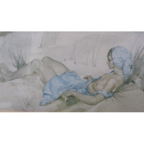 44 - After Sir William Russell FlintSpanish ladies, and another two similarPrints, both framed and glazed... 