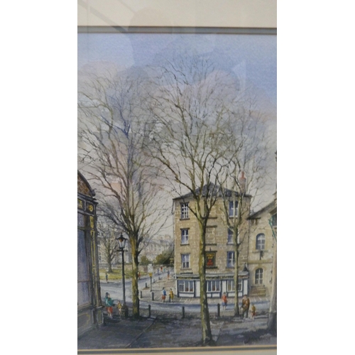 53 - John SibsonCrown Place, HarrogateSigned, watercolour.