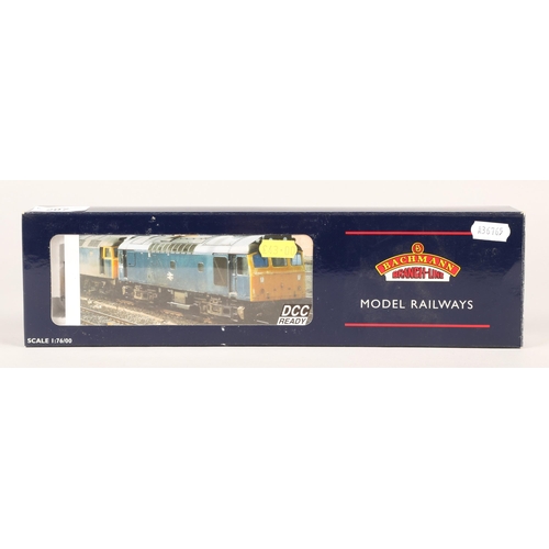 351 - Bachmann 5 Branch-Line Model Railway 32-405 Class 25/3 BO-BO Diesel D7646 Br in two tone green, boxe... 