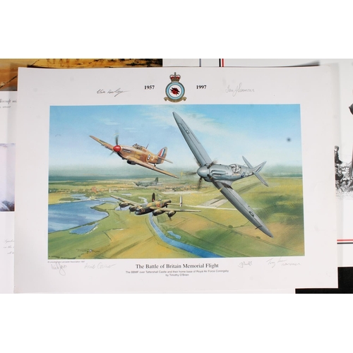 508J - GEOFFREY L WRIGHT, Is One Of Our Aircraft Missing, print, 29cm x 44cm, unframed. ALAN S HOLT, Foes n... 