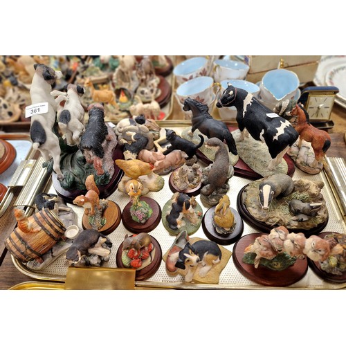 361 - Large quantity of Border Fine Arts figurines and others