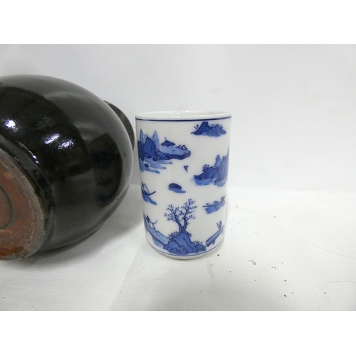 13 - Three Chinese vases a/f