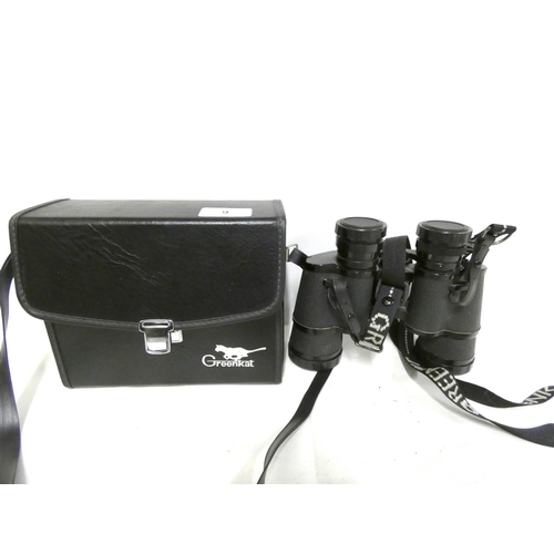 9 - Pair of Greenkat 8 x 40 binoculars.