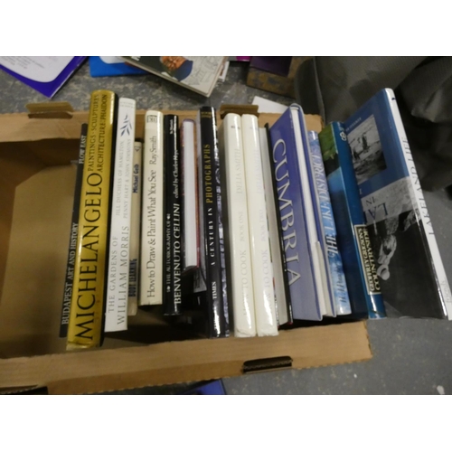 94 - Large box of reference books, Lakeland interest.