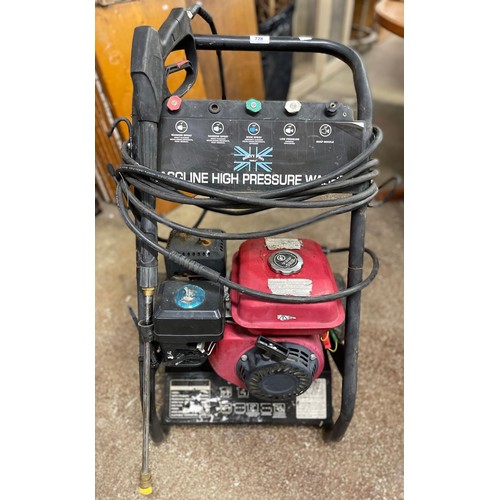 728 - Gasoline high pressure washer