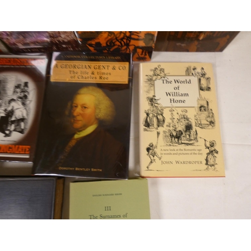 103 - English Local & Social History & others.  Two cartons of various vols.... 