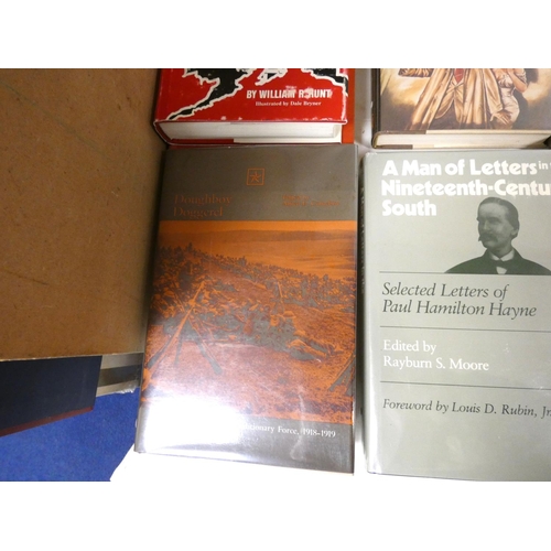 104 - U.S.A.  Two cartons of various vols. incl. Civil War, presidential assassinations, etc.... 