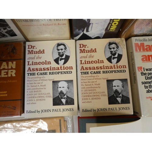 104 - U.S.A.  Two cartons of various vols. incl. Civil War, presidential assassinations, etc.... 