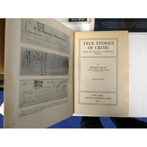 107 - True Crime, Trials, etc.  Two cartons of various vols.