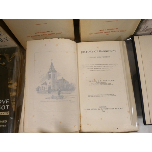 108 - English Social & Local History.  A carton of various vols.