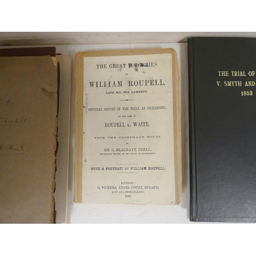 118 - EGAN PIERCE.  Account of the Trial of John Thurtell & Joseph Hunt. Eng. plates. Late wrappers, c... 