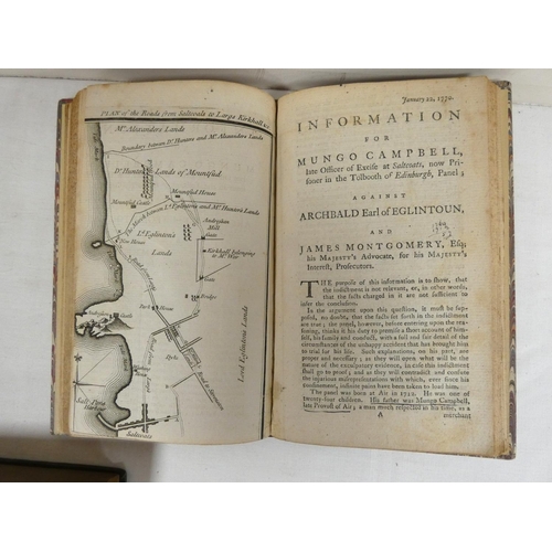 119 - CAMPBELL MUNGO.  The Trial of Mungo Campbell Before the High Court of Justiciary in Scotland for the... 