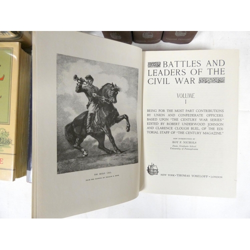 12 - NICHOLS ROY F. (Ed).  Battles & Leaders of the Civil War. 4 vols. Orig. blue cloth. 19... 