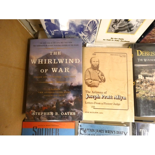 14 - U.S.A.  18 various vols., mainly American Civil War interest, many in d.w's.... 