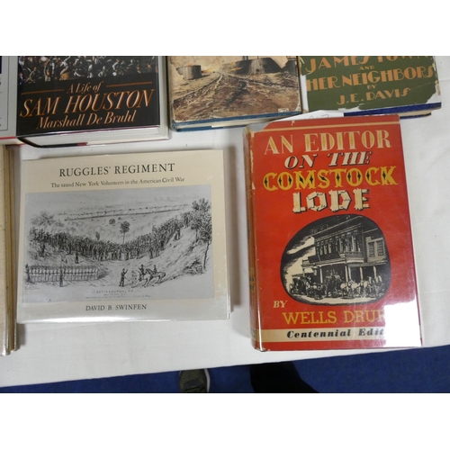 15 - U.S.A.  18 various vols., mainly American Civil War interest, many in d.w's.... 