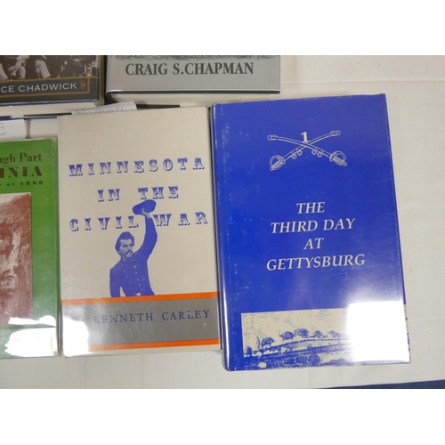 16 - U.S.A.  18 various vols., mainly American Civil War interest, many in d.w's.... 