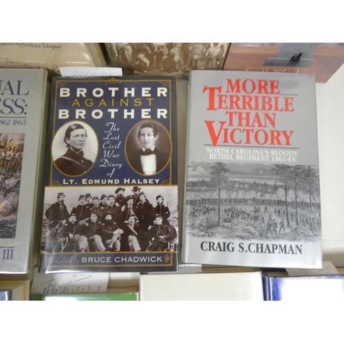 16 - U.S.A.  18 various vols., mainly American Civil War interest, many in d.w's.... 