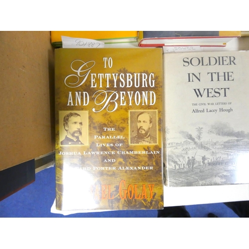 17 - U.S.A.  18 various vols., mainly American Civil War interest, many in d.w's.... 