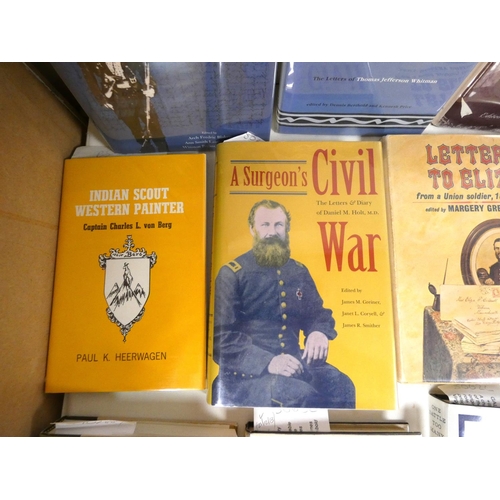 17 - U.S.A.  18 various vols., mainly American Civil War interest, many in d.w's.... 