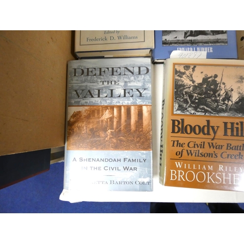 18 - U.S.A.  18 various vols., mainly American Civil War interest, many in d.w's.... 
