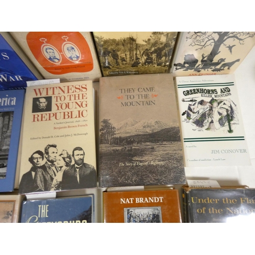 18 - U.S.A.  18 various vols., mainly American Civil War interest, many in d.w's.... 