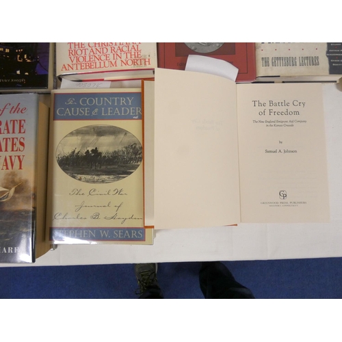 19 - U.S.A.  18 various vols., mainly American Civil War interest, many in d.w's.... 