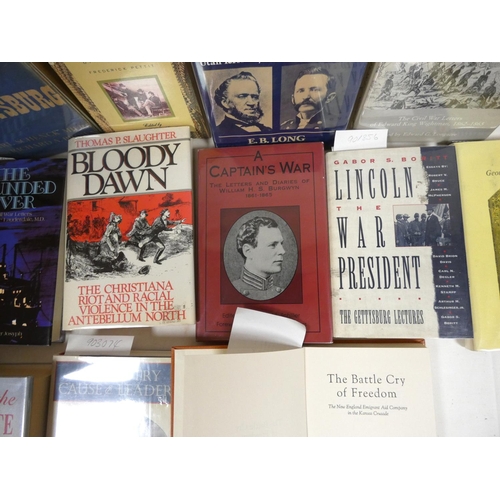 19 - U.S.A.  18 various vols., mainly American Civil War interest, many in d.w's.... 