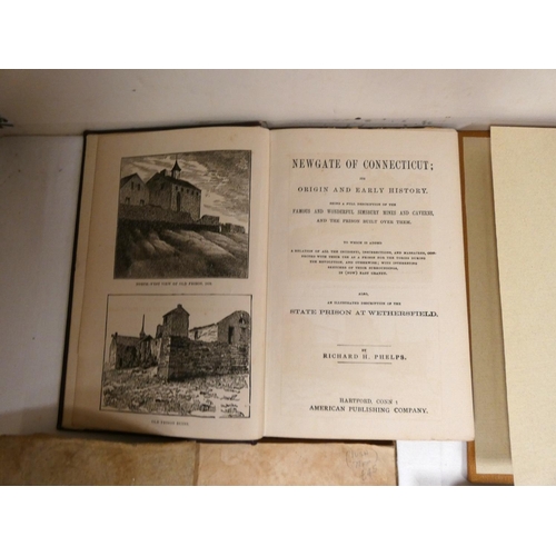 55 - PHELPS RICHARD H.  Newgate of Connecticut, Its Origin & Early History ... also an Illustrated De... 