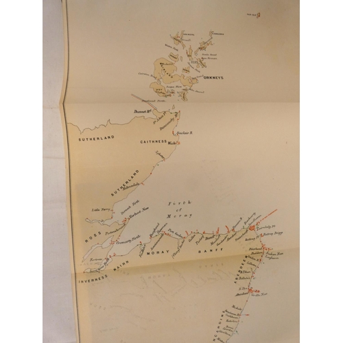 63 - INSPECTORS OF PRISONS.  First & Second Reports re. Scotland. Folio. Rebound half calf ... 